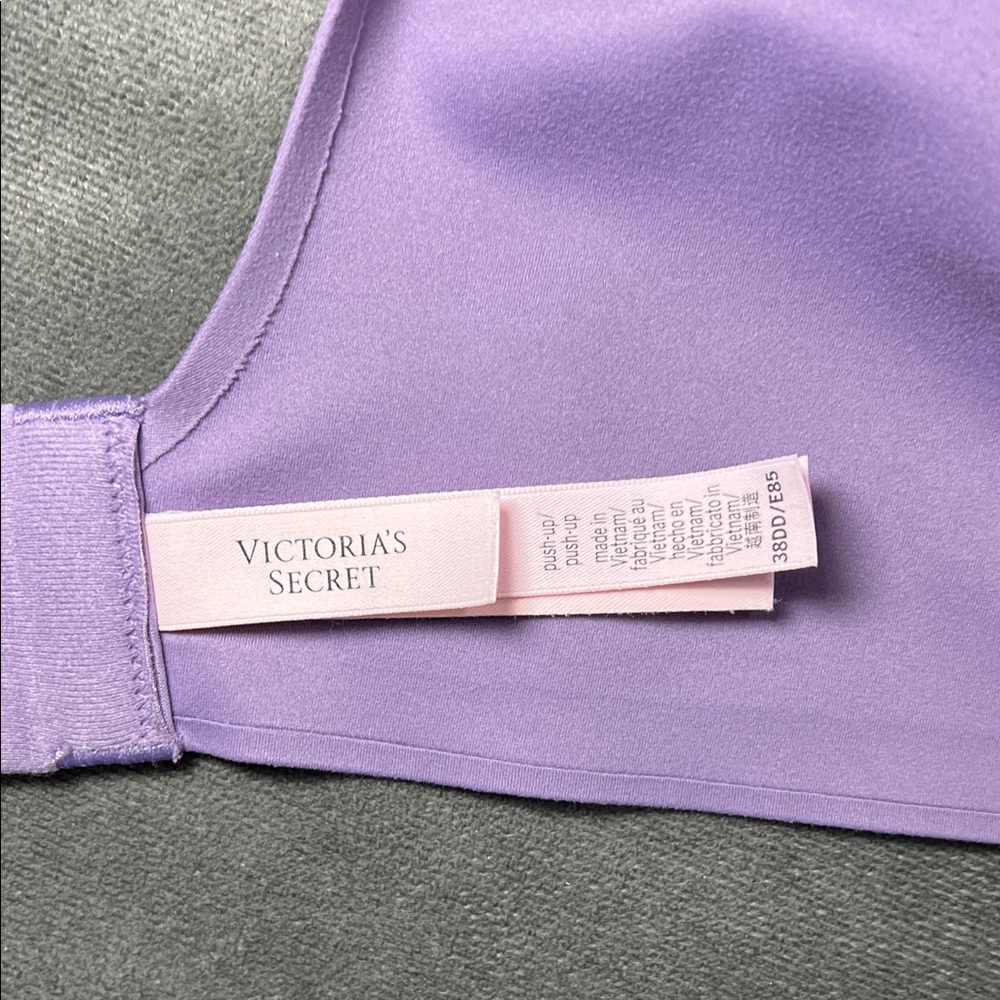 Victoria's Secret Lavender Purple Push-up Underwire Bra 38DD - Picture 2 of 13